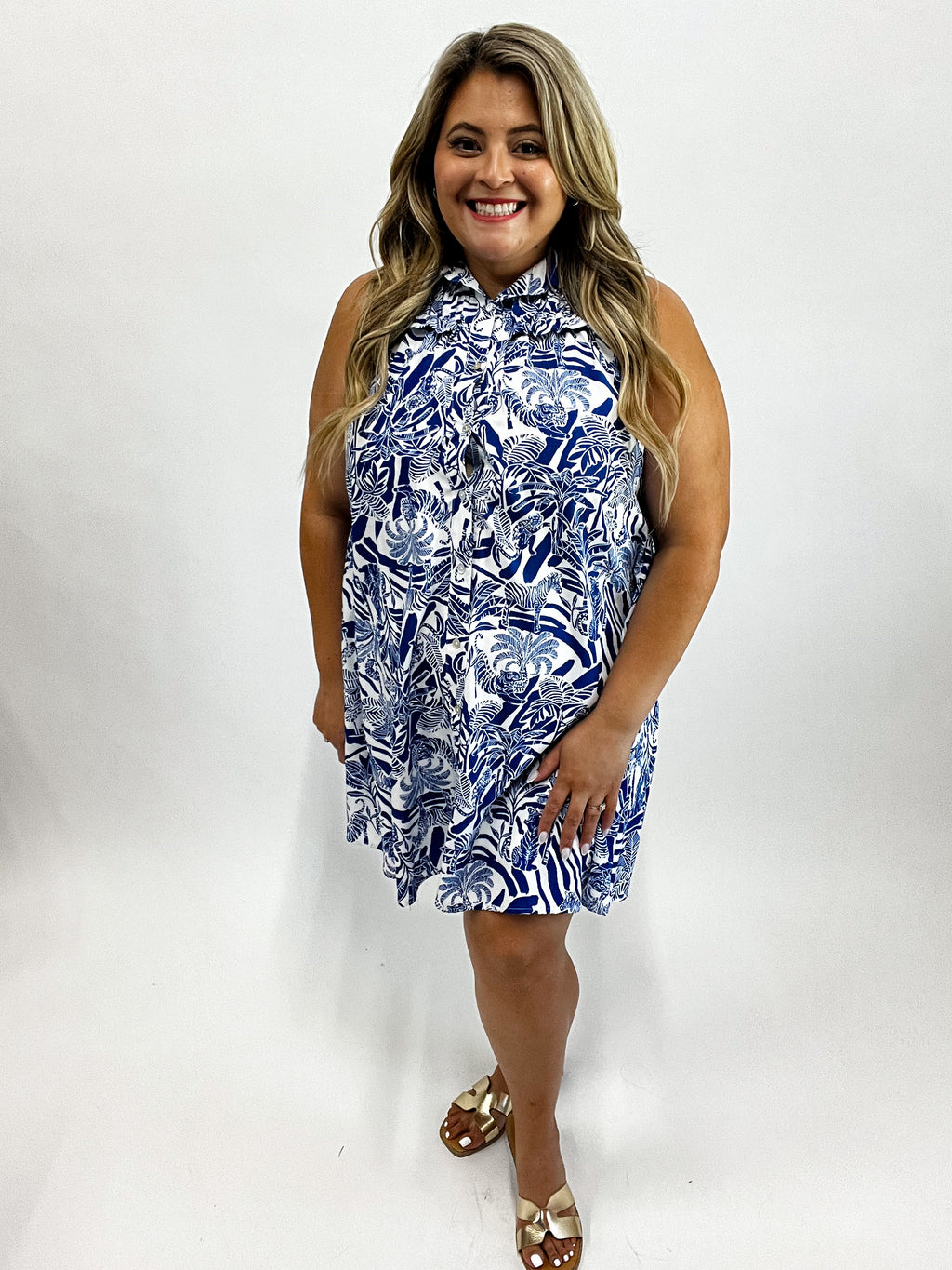 blue and white zebra dress VTG 80s Saint Laurent Sheath Dress 38 Blue White Zebra Print Puff Sleeve Pencil