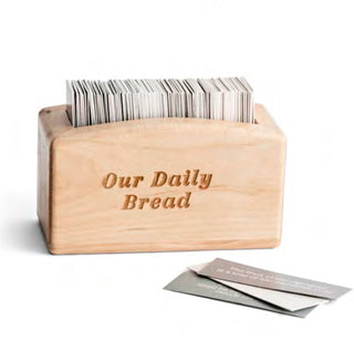 Our Daily Bread Wood Promise Box