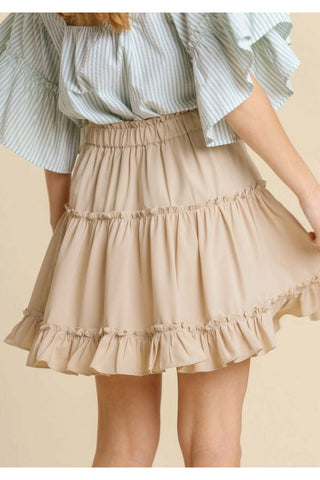 Spring Fling Flounce Ruffle Skirt