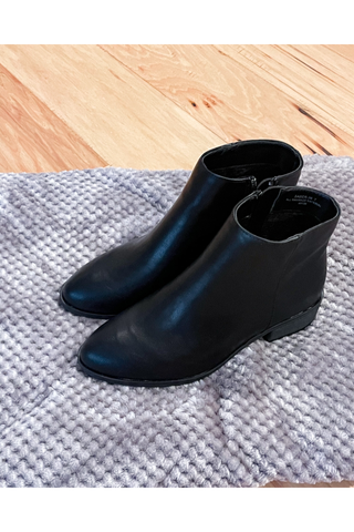Blessed and Unique Randi Ankle Booties- Black