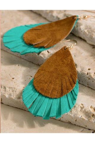 Amadi Earrings- Turquoise
